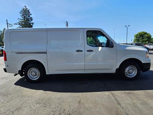 Glacier White 2019 Nissan NV Cargo NV1500 S V6
