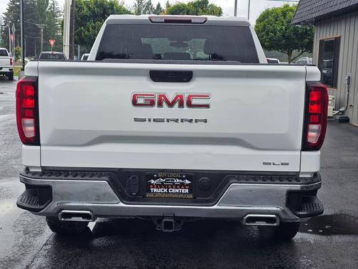 Summit White 2021 GMC Sierra 1500 SLE