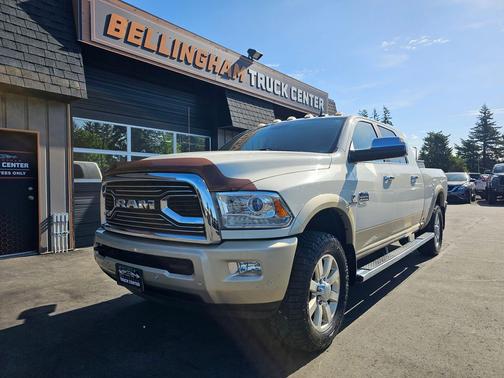 Pearl White 2017 RAM 3500 Longhorn