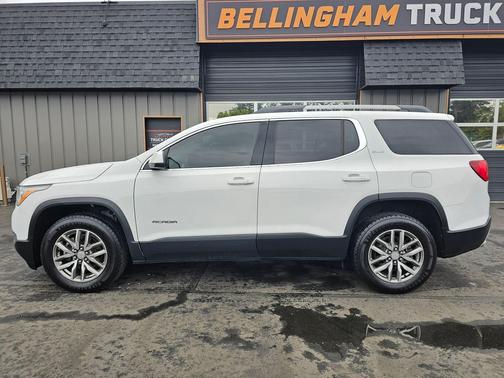 Summit White 2019 GMC Acadia SLE-2