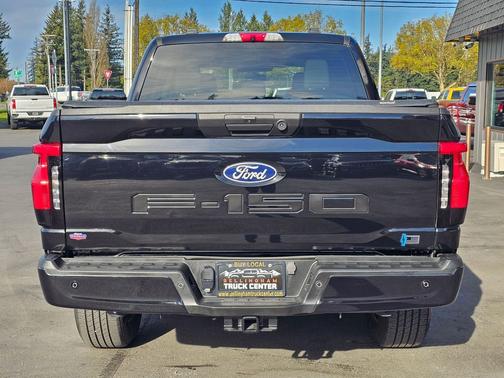 Agate Black Metallic 2024 Ford F-150 Lightning XLT