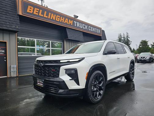 Summit White 2024 Chevrolet Traverse RS