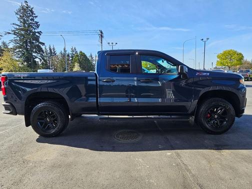 Northsky Blue Metallic 2020 Chevrolet Silverado 1500 Custom Trail Boss