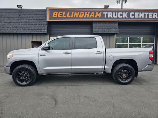 Silver Sky Metallic 2017 Toyota Tundra Platinum