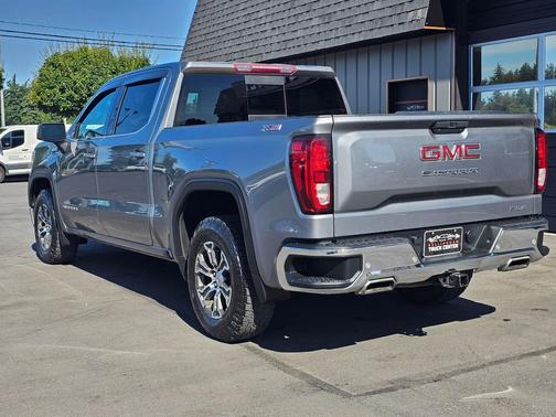 Satin Steel Metallic 2021 GMC Sierra 1500 SLE