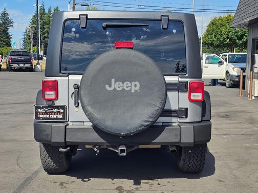 Billet Silver Metallic Clear Coat 2014 Jeep Wrangler Unlimited Sport