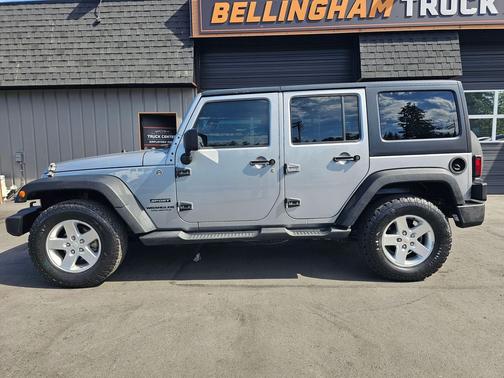 Billet Silver Metallic Clear Coat 2014 Jeep Wrangler Unlimited Sport