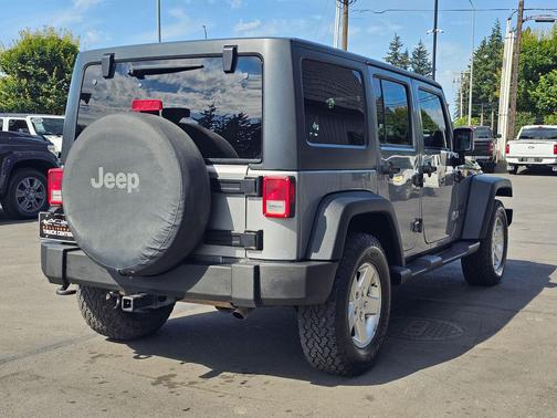 Billet Silver Metallic Clear Coat 2014 Jeep Wrangler Unlimited Sport