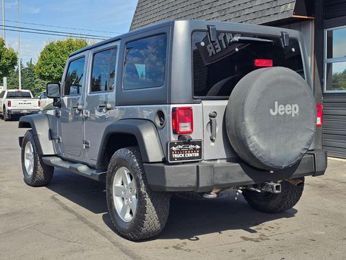 Billet Silver Metallic Clear Coat 2014 Jeep Wrangler Unlimited Sport