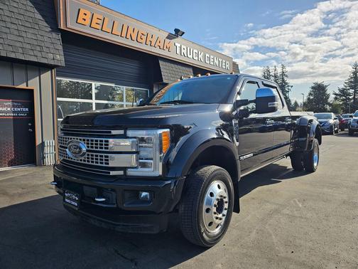 Agate Black 2019 Ford F-450 Platinum