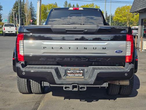 Agate Black 2019 Ford F-450 Platinum