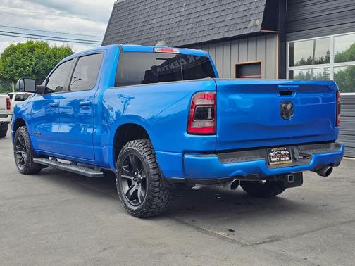 Blue 2022 RAM 1500 Sport