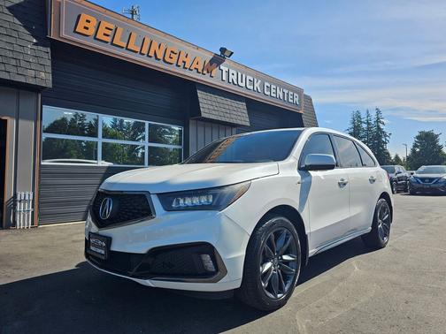 Platinum White Pearl 2020 Acura MDX 3.5L Technology & A-Spec Pkgs