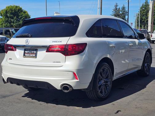 Platinum White Pearl 2020 Acura MDX 3.5L Technology & A-Spec Pkgs