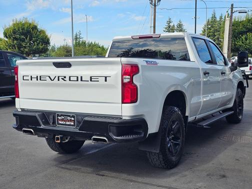 Summit White 2020 Chevrolet Silverado 1500 Custom Trail Boss