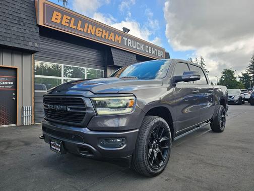 Granite Crystal Metallic Clear Coat 2019 RAM 1500 Rebel