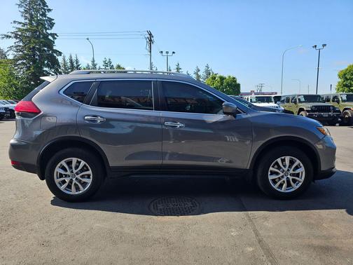 Magnetic Black 2017 Nissan Rogue SV