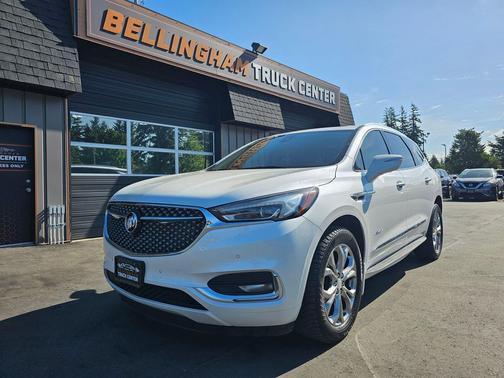 White Frost Tricoat 2020 Buick Enclave Avenir