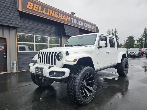 Bright White Clear Coat 2021 Jeep Gladiator High Altitude