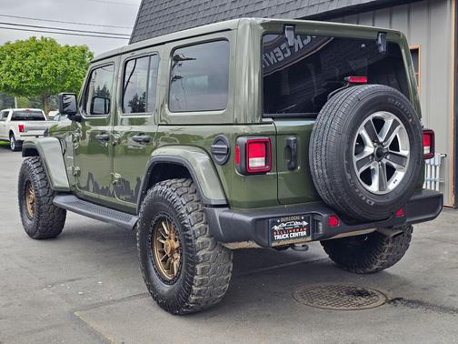 Sarge Green Clear Coat 2021 Jeep Wrangler Unlimited Sahara