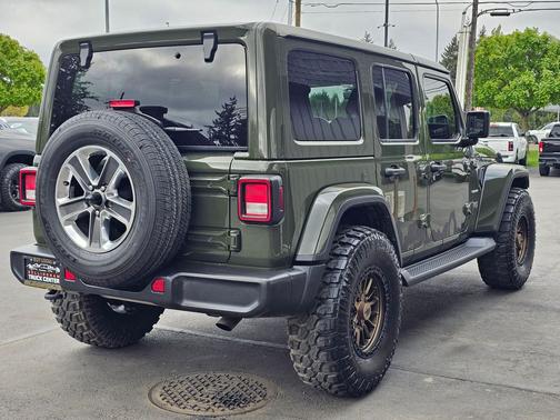 Sarge Green Clear Coat 2021 Jeep Wrangler Unlimited Sahara