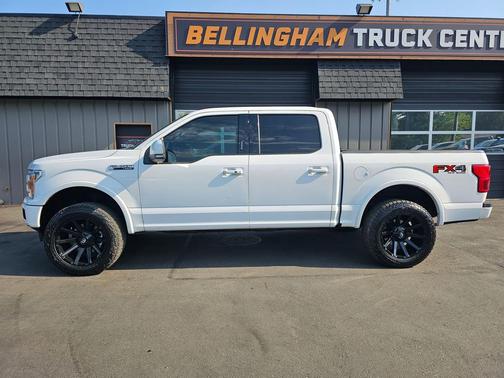 White 2018 Ford F-150 Lariat