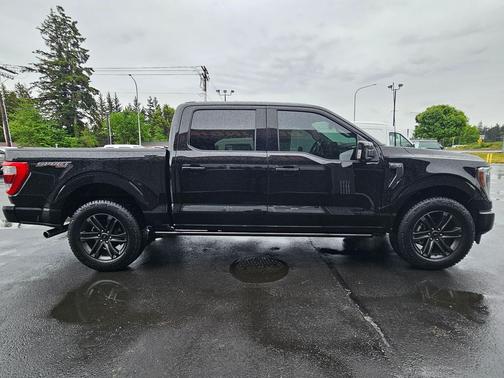 Agate Black Metallic 2022 Ford F-150 Lariat