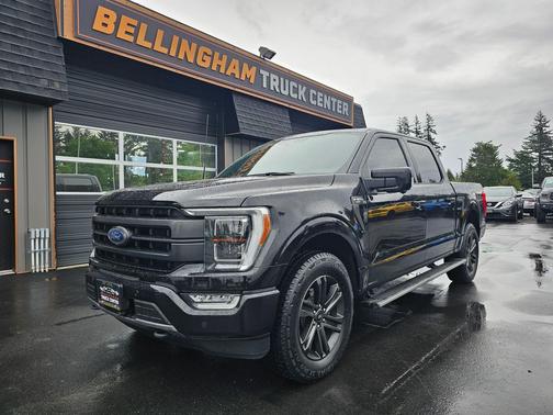 Agate Black Metallic 2022 Ford F-150 Lariat