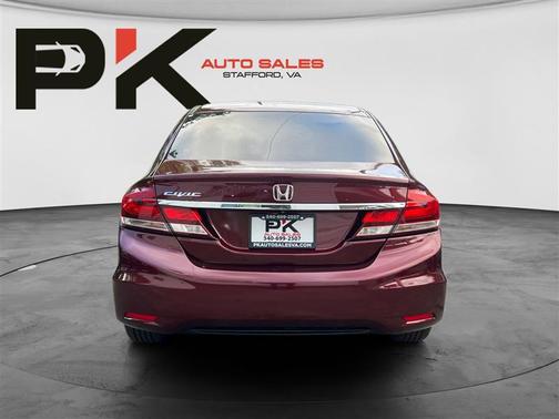 Crimson Pearl 2013 Honda Civic EX