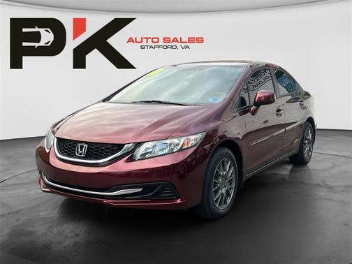 Crimson Pearl 2013 Honda Civic EX