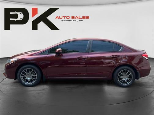 Crimson Pearl 2013 Honda Civic EX
