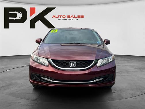 Crimson Pearl 2013 Honda Civic EX