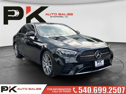 Black 2021 Mercedes-Benz E-Class E 350 4MATIC