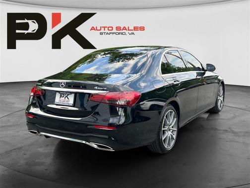Black 2021 Mercedes-Benz E-Class 4MATIC