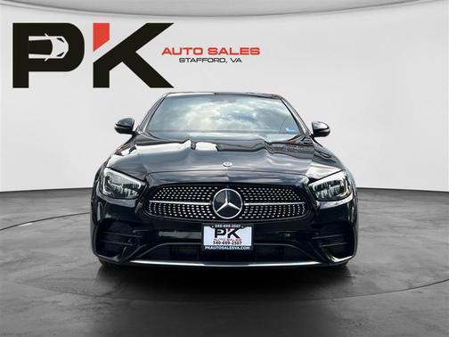 Black 2021 Mercedes-Benz E-Class E 350 4MATIC