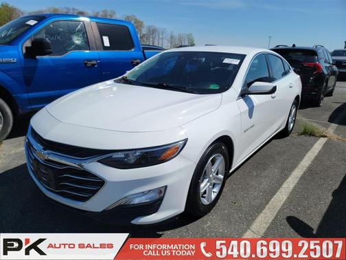 Summit White 2022 Chevrolet Malibu 1LS