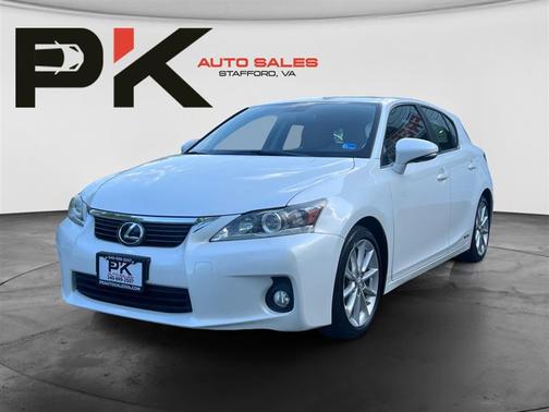 White 2012 Lexus CT 200h Premium