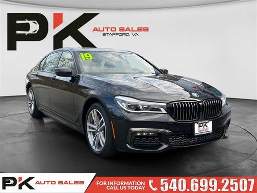 Black 2019 BMW 750 i xDrive