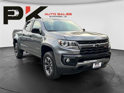 Satin Steel Metallic 2022 Chevrolet Colorado Z71