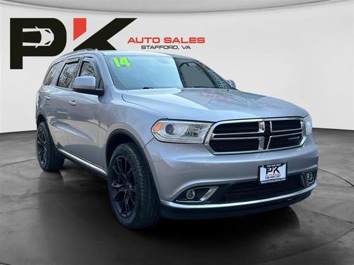 Billet Silver Metallic Clearcoat 2014 Dodge Durango SXT