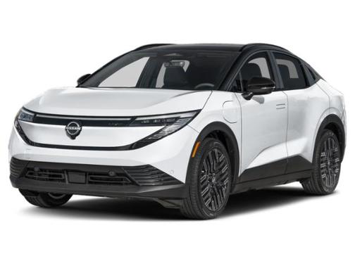 White / Black 2026 Nissan Leaf PLATINUM+