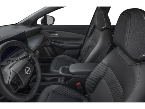 White / Black 2026 Nissan Leaf PLATINUM+