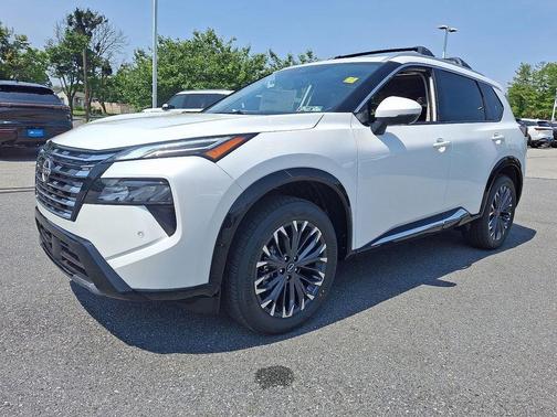 White 2026 Nissan Rogue Platinum