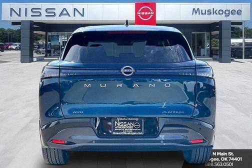 Aurora Blue Pearl Metallic 2026 Nissan Murano Platinum