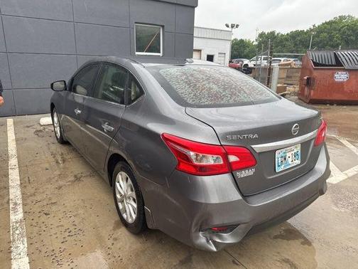 Gun Metallic 2018 Nissan Sentra SV