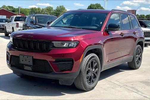 Velvet Red Pearlcoat 2025 Jeep Grand Cherokee Altitude