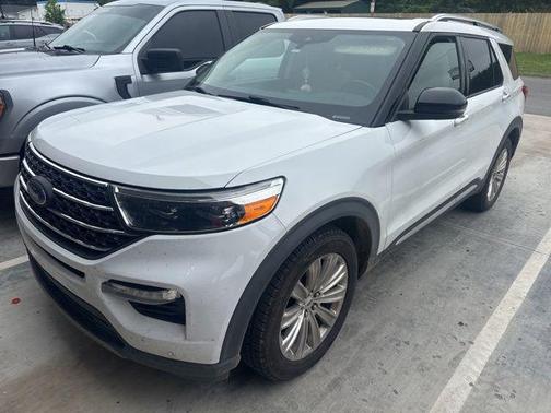 Oxford White 2020 Ford Explorer Limited