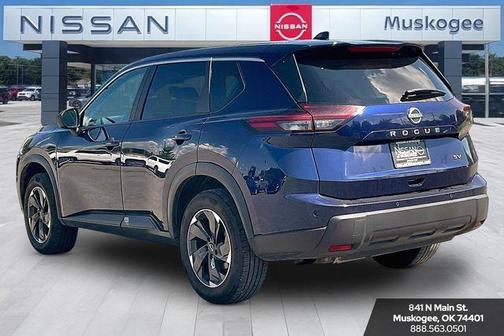 Deep Ocean Blue Pearl 2024 Nissan Rogue SV