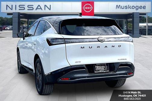 Everest White Pearl/Black 2026 Nissan Murano Platinum