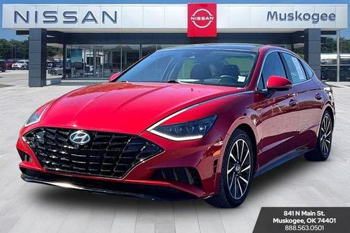 Calypso Red 2021 Hyundai SONATA Limited